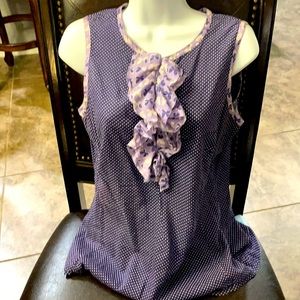 T.B purple/butterfly blouse❤️..great condition